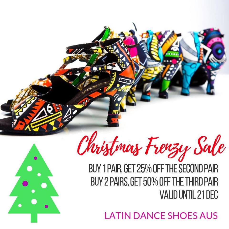 Christmas sale dance shoes