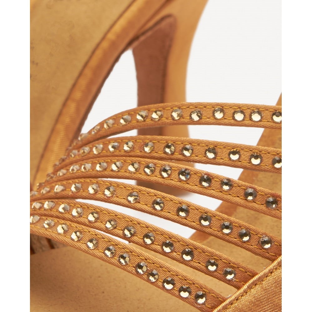 Stylish tan dance shoes gold coast