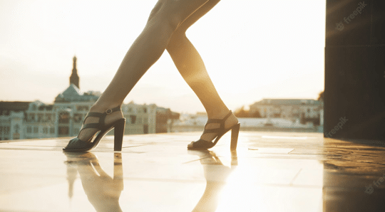 How do you dance in heels without falling?