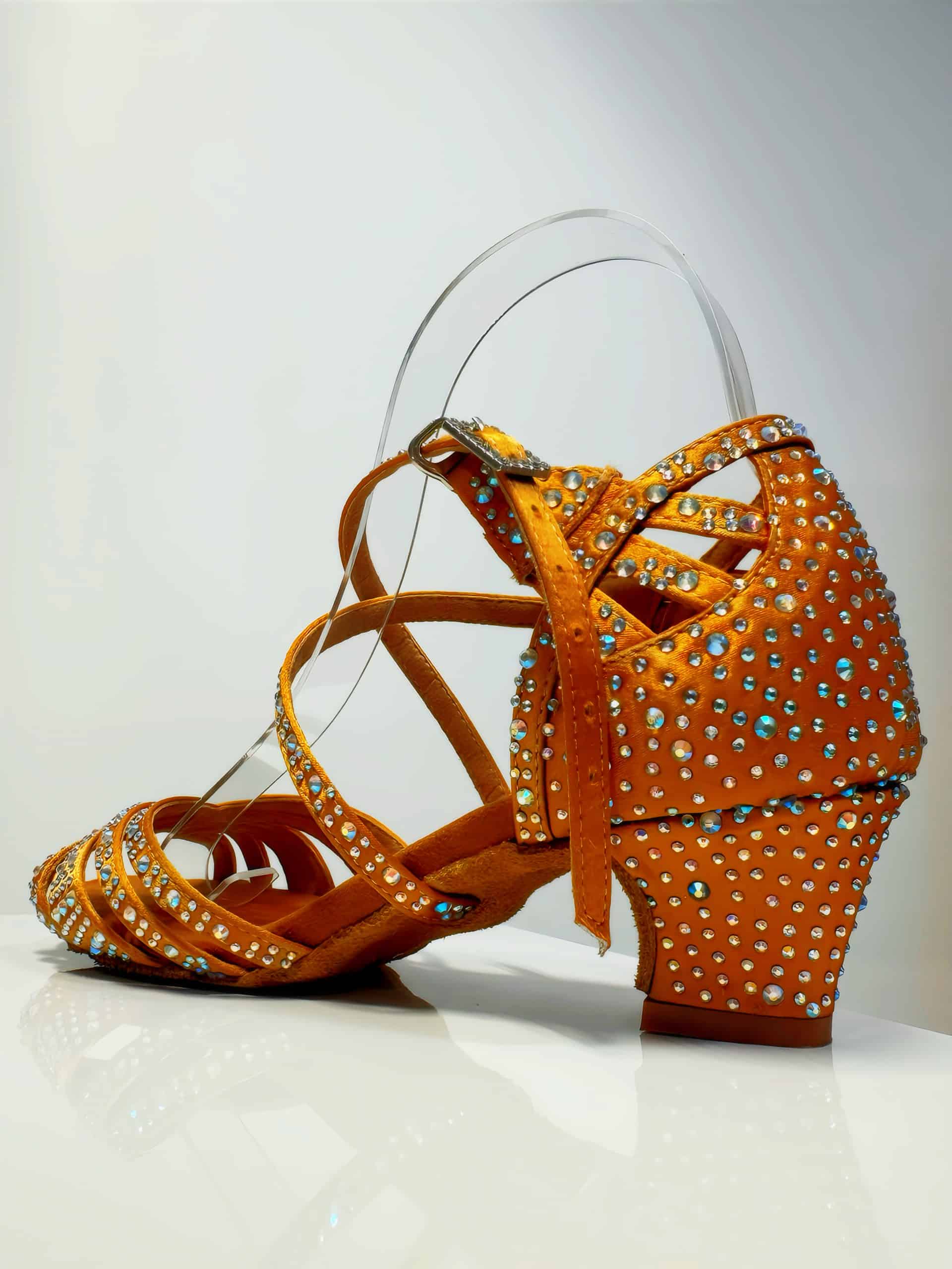 block heel latin dance shoes