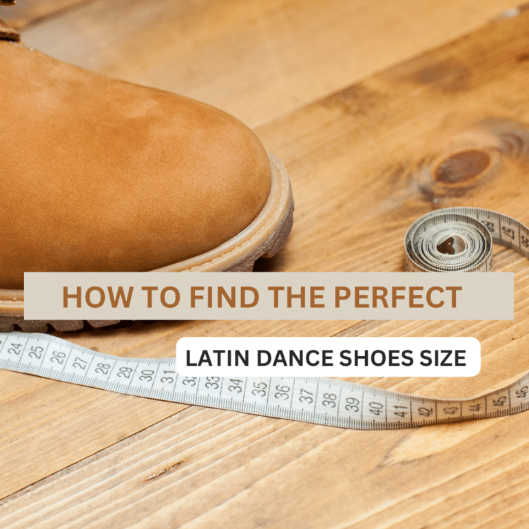 pointure chaussures de danse latine