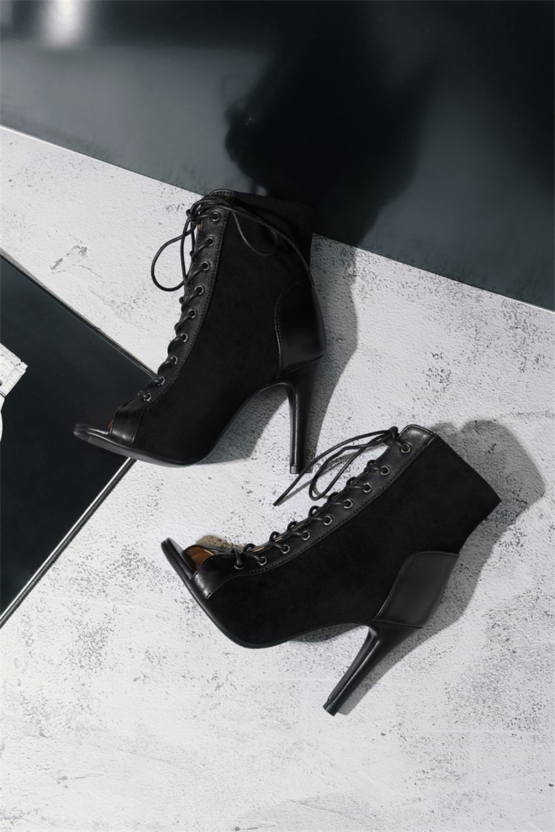 black boots for salsa dance