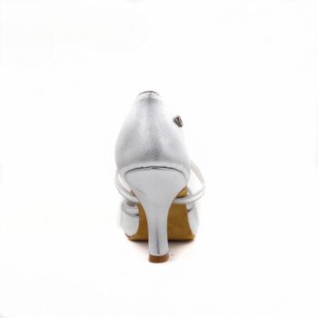 silver dance shoes for women