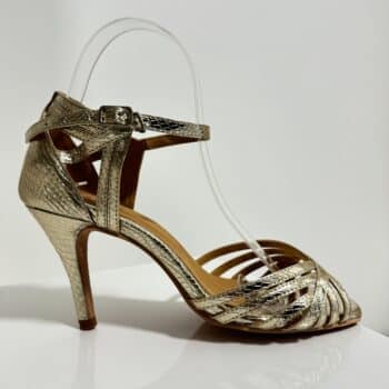 gold ballroom dance shoes