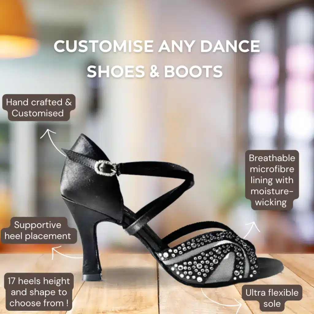 Ballroom dance shoes for women
