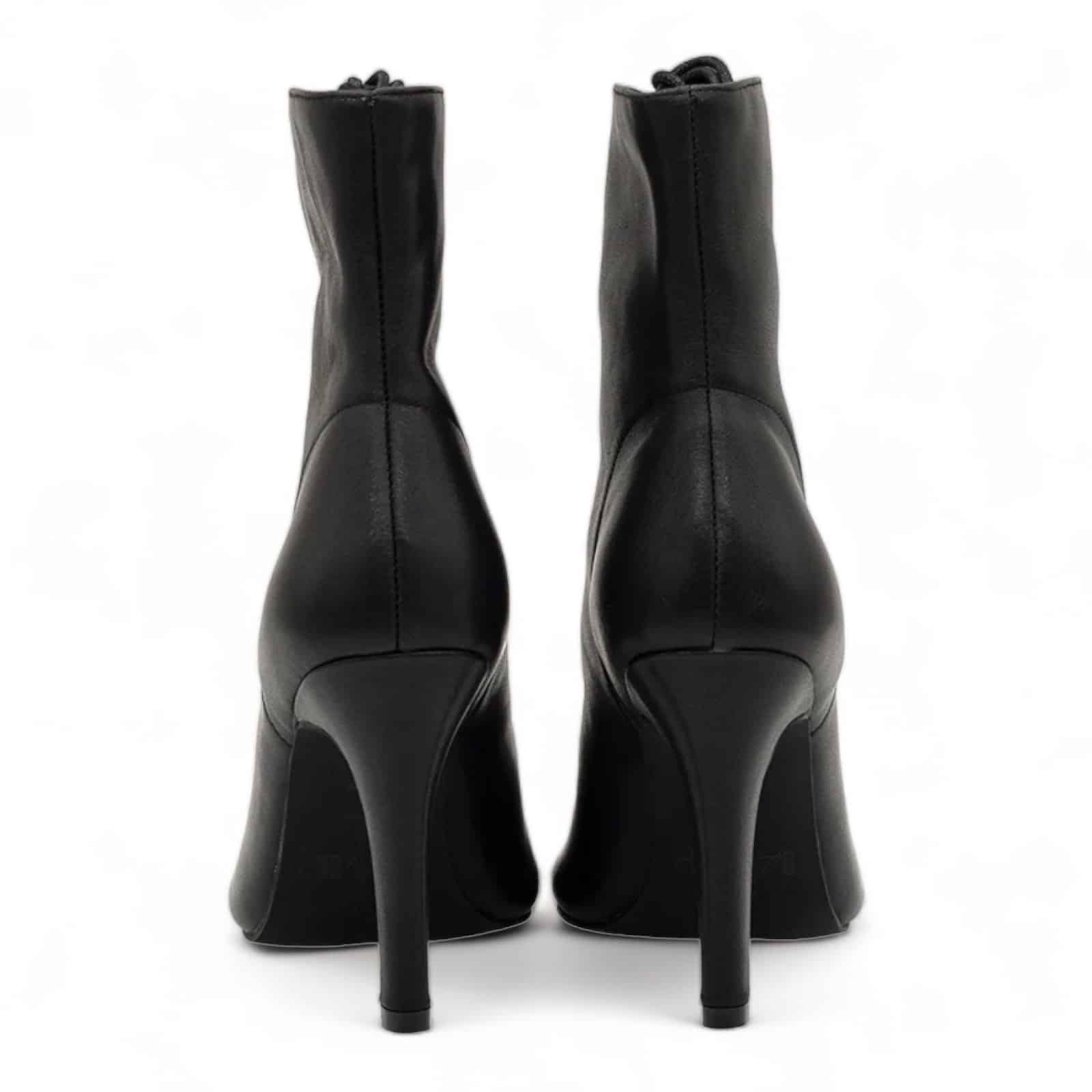 genuine leather dance heel boots for latin dancing