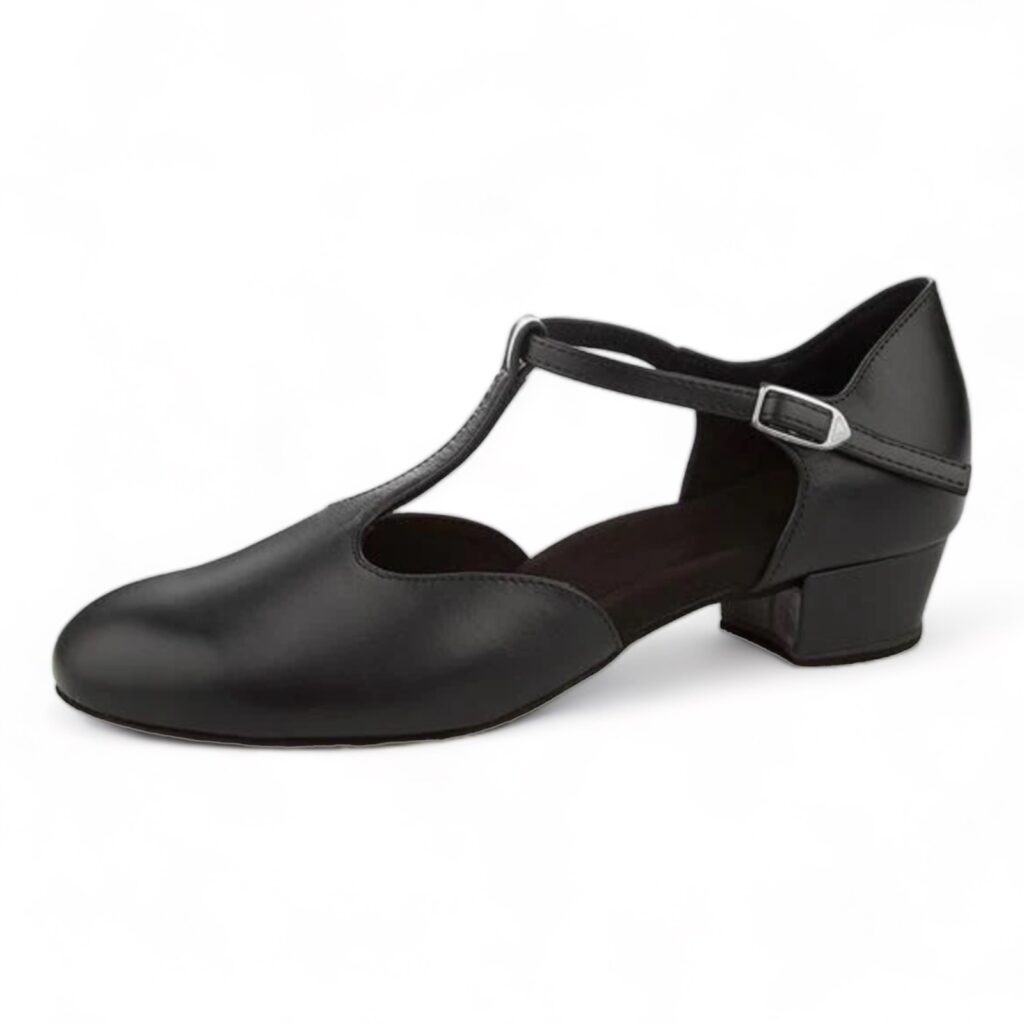black cuban heels dance shoes