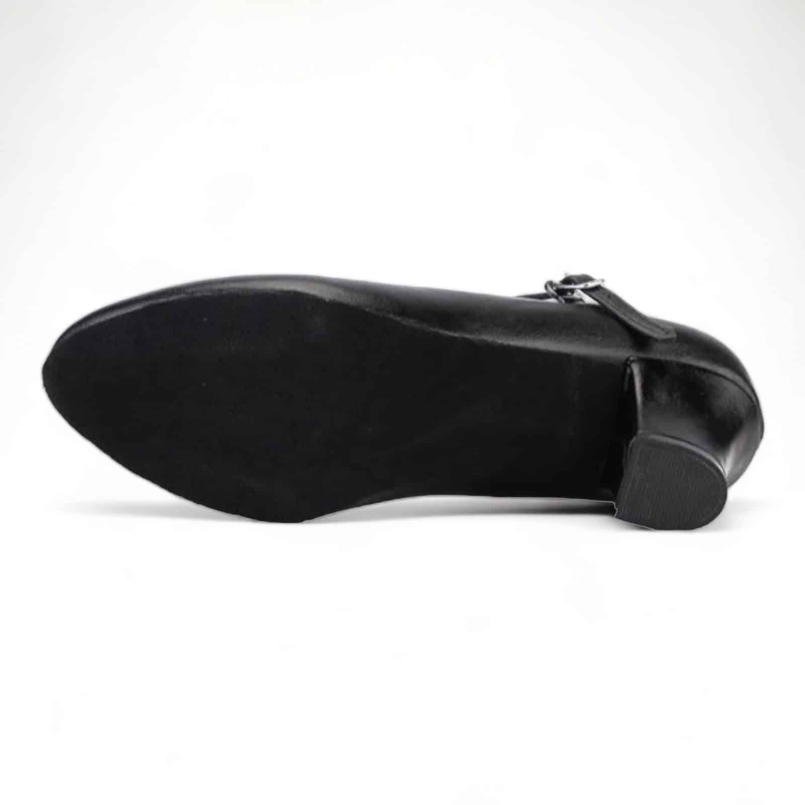 chaussures de danse à semelle en daim black suede sole dance shoes