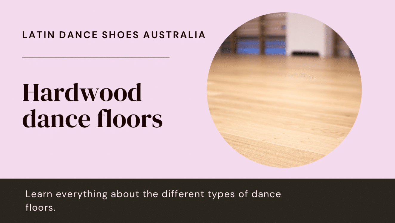 Hardwood dance floors for dancers