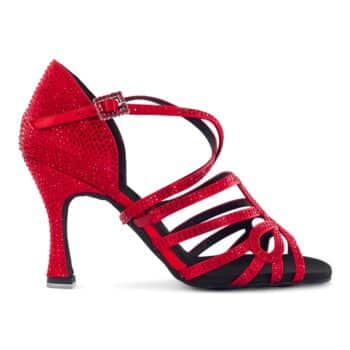 red heel dance shoes 1