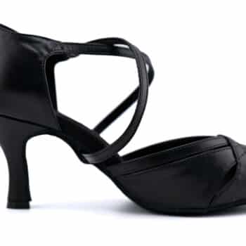 leather salsa dance shoes