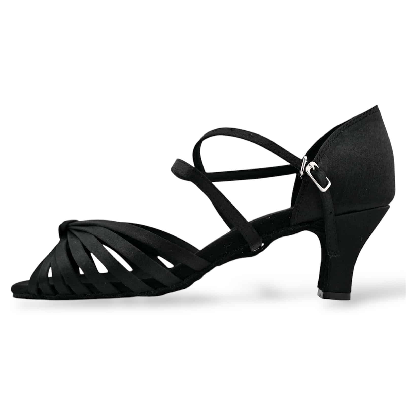 Black Ankle strap heels dancing shoes from Latin Dance Shoes Australia